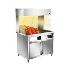 frigo Commercial Table Top Food & Chip Scuttle Warming Machine Bagging station PFW1T1