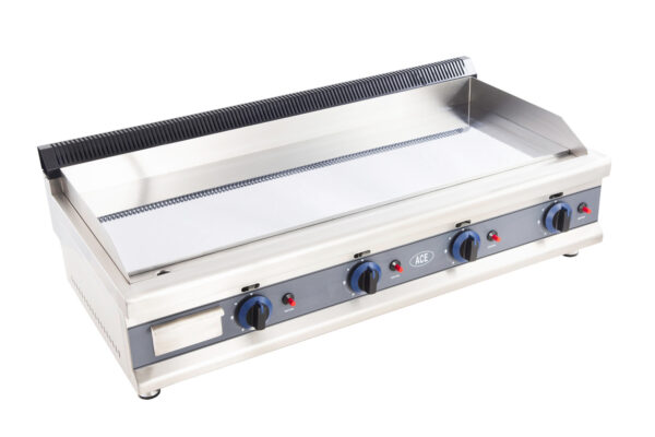 Frigo Countertop chrome Plate Gas Griddle 4 zone 12kW 110cm HGT1100D