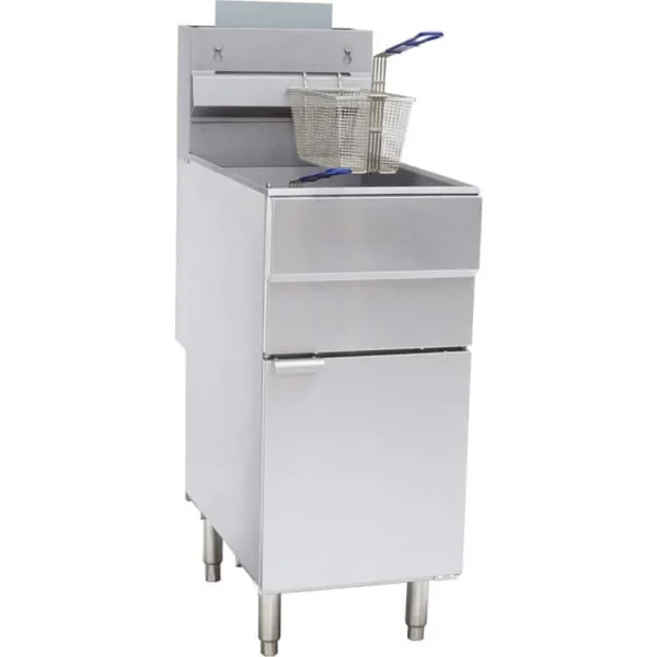 Frigo Commercial Gas Tube Fryer 20L Free Standing 26.4kW GF90