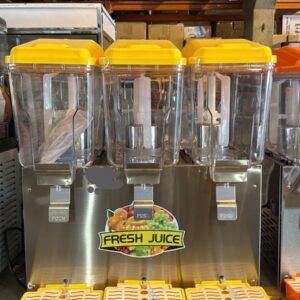 Commercial 3 Tank Cold Drinks Juice Dispenser 3x