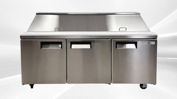 Frigo  Refrigerated Prep Table 3 doors Sandwich top 8xGN1/6 PS30